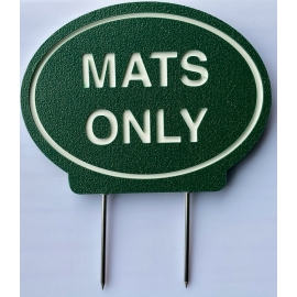 OVAL MATS ONLY