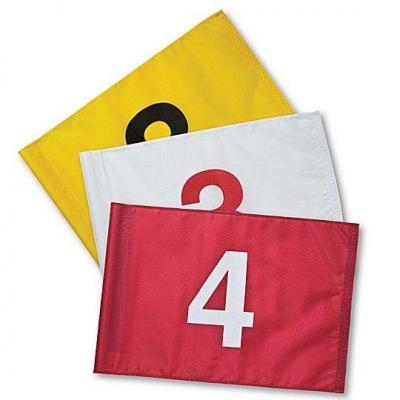 9 BANDERAS PAR AIDE CON Nº 1-9
